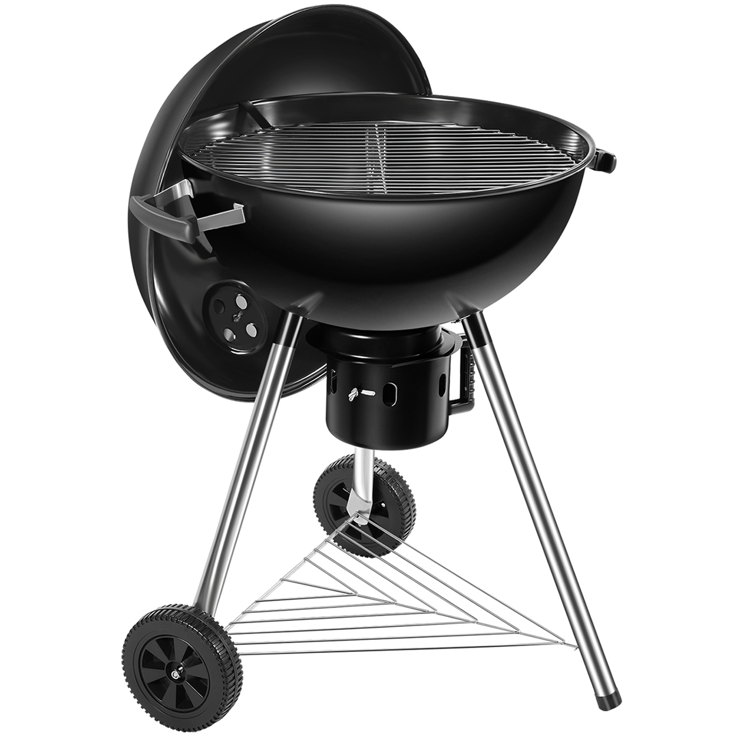 Inolait Portable Outdoor Charcoal BBQ Grill 22" Charcoal Grill