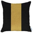 thumbnail image 3 of Bohemian Handmade Decorative Throw Pillow Solid Jacquard 18" x 18" Black & Gray & Brown Square Pillowcase for Couch, Bedding, 3 of 8
