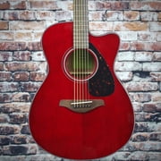 Yamaha FSX800C Concert Cutaway Acoustic-Electric Guitar - Ruby Red