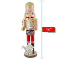 thumbnail image 5 of Ornativity Gingerbread Chef Nutcracker Figure – Multi-Colored Wooden Gingerbread Christmas Decor, 5 of 6