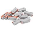 thumbnail image 3 of Connector 20Pcs Wire Conductor Connector Mini LeverNut 1in1out Fast Lighting Terminal Block 250V, 3 of 8