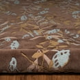 thumbnail image 3 of Linon Home Decor Trio Area Rug Collection, Chocolate and Spa Blue, 1.83' x 2.83', 3 of 3