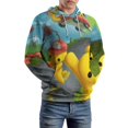 thumbnail image 6 of Wobbly Life Mens Womens Novelty Hoodie 3D Print Pullover Hooded Long Sleeve Sweatshirts Tops Blouse with Pocket, 6 of 8