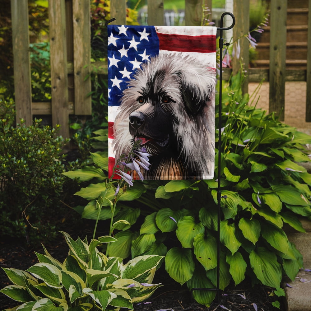 Carolines Treasures CK6689GF Sarplaninac Dog American Garden Flag - 11 x 0.01 x 15 in
