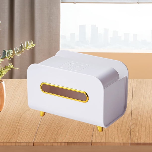 Caja De Pa Uelos De Cart N Compuesto, Caj N Transparente, Dise O Escandinavo, Decoraci N Y Organizaci N Para Cocina Y Sala De Estar, Elegante Accesorio Para El Hogar, Para Uso Dom Stico