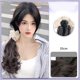 thumbnail image 2 of Elegant Ponytail Hair Extensions with Clip Hair Tie for Music Festival Curly Hair Extensions Claw Brown Black Ponytail dark brown, 2 of 4