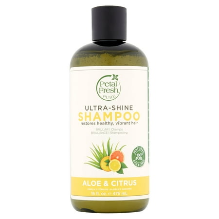 Citrus Shampoo - Petal Fresh Pure Aloe & Citrus Ultra-Shine Shampoo, 16 fl oz