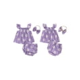 thumbnail image 6 of AceBaby Infant Baby Girl Summer Daisy 3Pcs Outfits for 0-18M,95% Cotton, 6 of 9