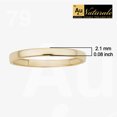 thumbnail image 2 of Au Naturale 14k Yellow Gold 2.1 mm Polished Band Ring, 2 of 7