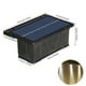 thumbnail image 3 of Xihbxyly Luces Solares para Jardín, Lámparas Led Impermeables para Caminos, Decoración para Vallas y Paredes Exteriores, Fácil Instalación, Carga Solar, Material Abs Duradero, Clasificación Ip65, Tam, 3 of 6