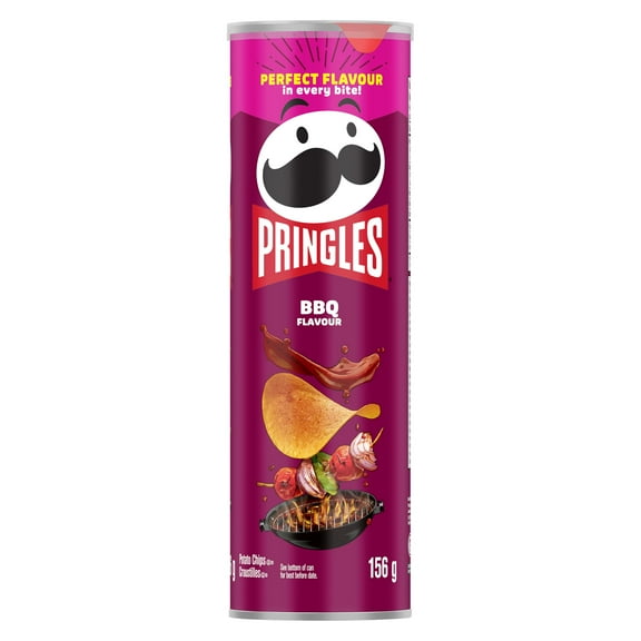 Pringles BBQ Flavour Potato Chips 156 G