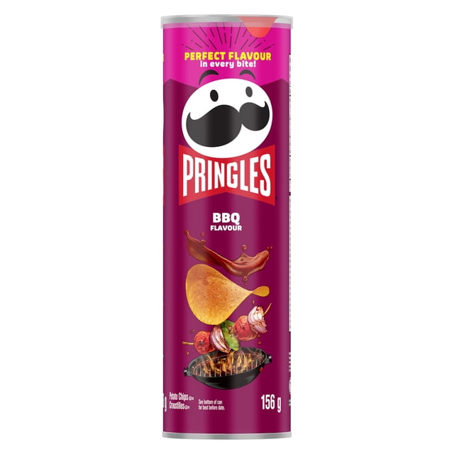 Croustilles Pringles Saveur de BBQ 156 g