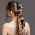 thumbnail image 3 of 1 Pack 4.13 Inch Large Hair Clips For Barrettes for Thick Curly Hair Small Hair Barrettes Large Hair Clips for Thick Hair Metal Hair Barrettes for Women's Hair Ponytail Clips for Women's Fine Hair, 3 of 3