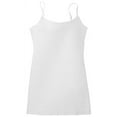 thumbnail image 2 of Women's & Juniors Camisole Built in BRA Adjustable Spaghetti Strap Long Tank Top - 2 Pack, 2 of 3
