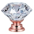 thumbnail image 1 of Pomos de armario FENSING, 30 mm, base de cristal y cobre, 12 unidades, 1 of 8