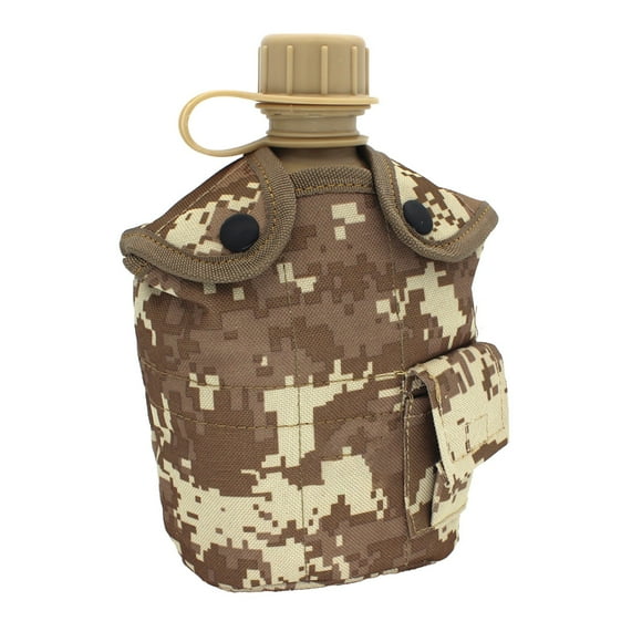 Hervidor deportivo de polímero, bolsa de agua, hervidor de agua con bolsa de camuflaje para fiambrera Wmkox8yii FHAKJF962