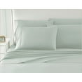 thumbnail image 5 of Sweet Home Collection 1500 Series Bed Sheets - Extra Soft Microfiber Deep Pocket 4pc Sheet Set - Mint, Twin, 5 of 5