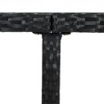 thumbnail image 5 of vidaXL 9 Piece Outdoor Dining Set with Cushions Poly Rattan Black, 5 of 5