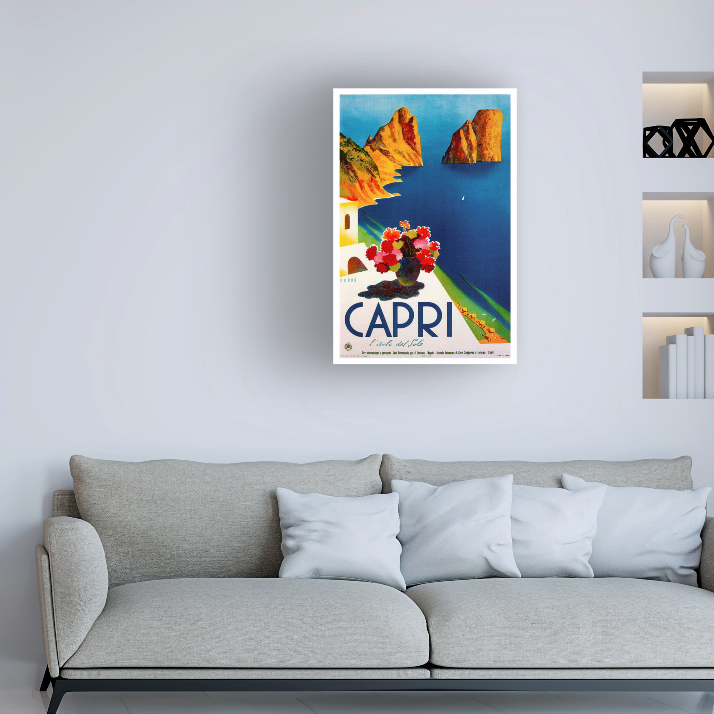 Trademark Fine Art 'Travel 29 II' Canvas Art by Vintage Lavoie