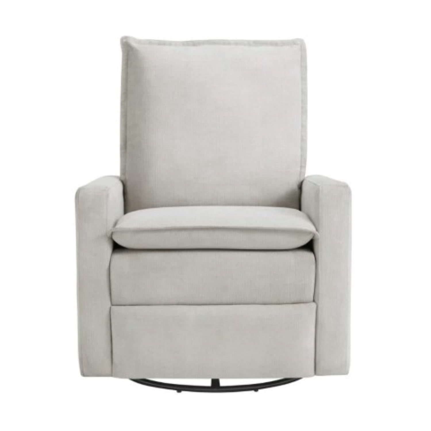 Oxford Baby Uptown Power Upholstered Glider Recliner Rocking Chair 270° Swivel for Nursery and Living Room – Sand​