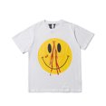 thumbnail image 1 of Camisetas con estampado de letras en V grande para hombres y mujeres Camisetas de manga corta con cuello redondo Camiseta con gráfico vintage de Hip Hop, White-S-White-S brillar Electrónica, 1 of 5