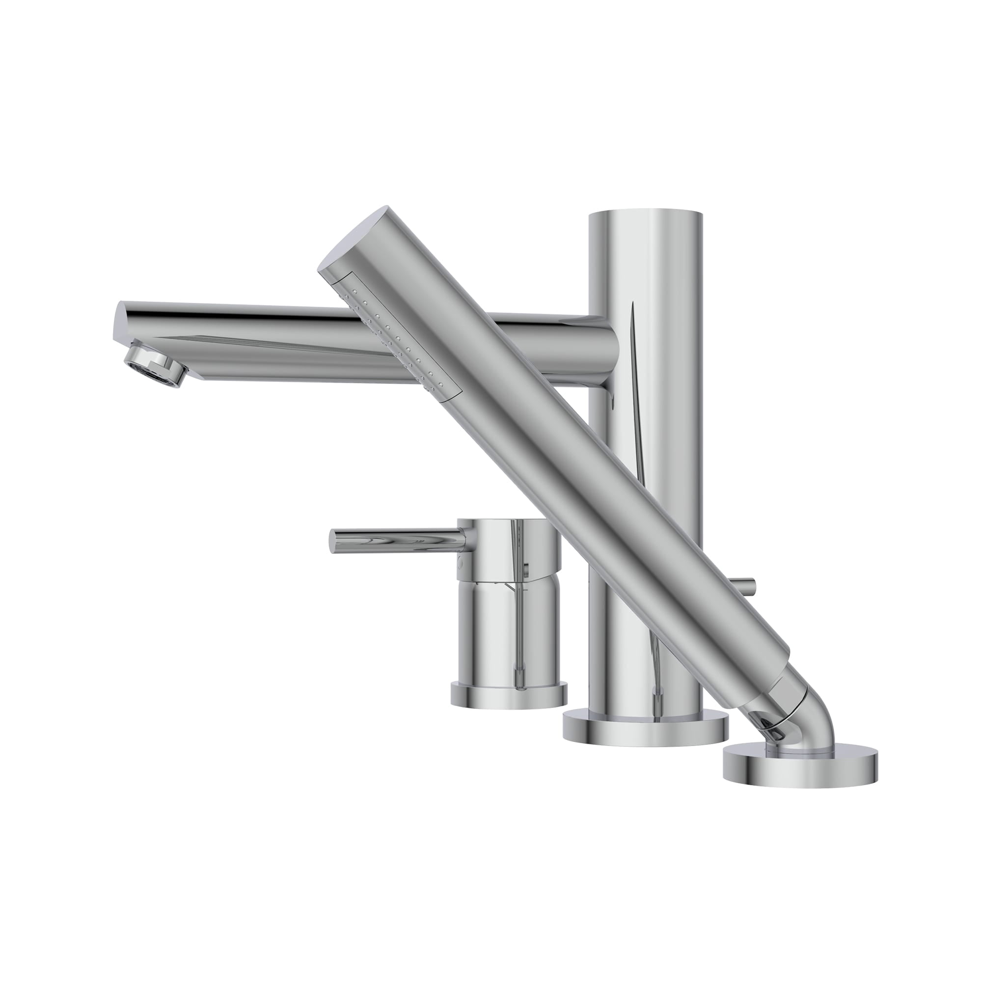 Belanger by Keeney DEL43CCP2 Single Handle Roman Tub Faucet, Polished Chrome