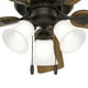 thumbnail image 4 of Ventilador de techo Hunter Swanson 44" LED Bronce 5 aspas con cadena de tiro, 4 of 9