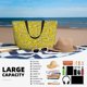 thumbnail image 5 of Easygdp Banana A Bolsa de Viaje de Playa de Gran Capacidad, Bolsa Tote Perfecta para la Playa, Escapadas de Fin de Semana y Viajes, 5 of 7