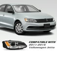 thumbnail image 3 of For 2011-2018 Volkswagen Jetta Halogen Model Headlights Headlamp Right/Passenger, 3 of 8
