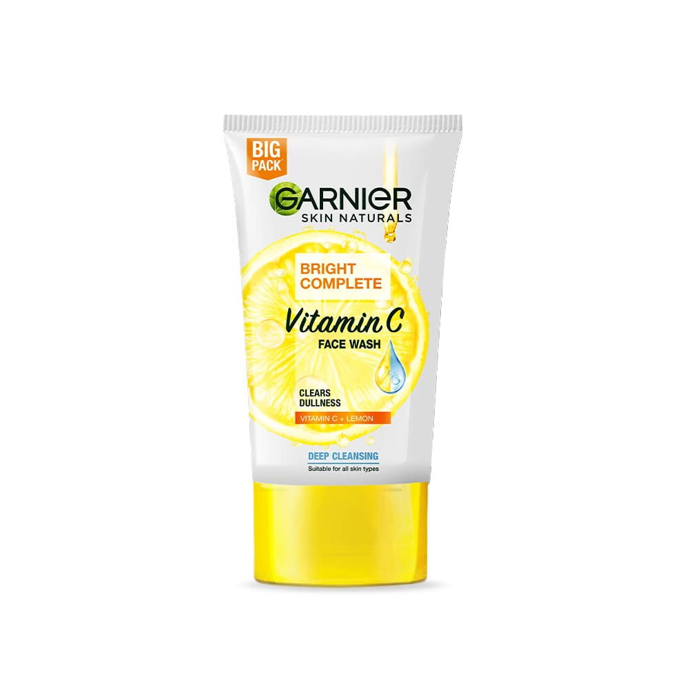 Garnier Bright Complete VITAMIN C Facewash, 150g