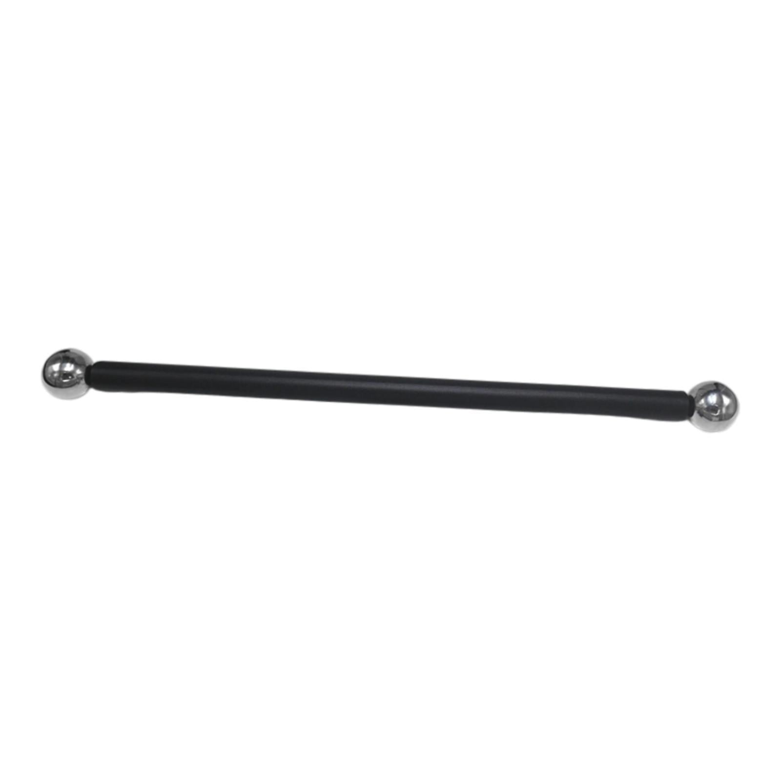 Zxpjkyu Flag Holder Replacement Arm Street Light Part for Hanging Sign Outdoor Lamp Post 56cm Argent ball