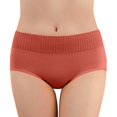 thumbnail image 1 of Aayomet Culotte en Coton pour Femmes sous-Vêtements en Coton Pur Anti-Fuite Culottes Menstruelles Anti-Fuite (Rouge Melon D\'eau, TTG), 1 of 5