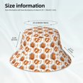 thumbnail image 4 of Daiia Cute Squirrel Pattern Bucket Hat - Trendy Cotton Sun Hat for Beach, Golf, Fishing - Fun Outdoor Vacation Boonie for Men and Women, 4 of 9