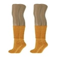 thumbnail image 3 of 3 Pairs Slouch Socks Premium Cotton Scrunch Socks Shoe Size 5 to 10, 3 of 4