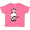 thumbnail image 3 of Inktastic Cow-moo. Boys or Girls Toddler T-Shirt, 3 of 5