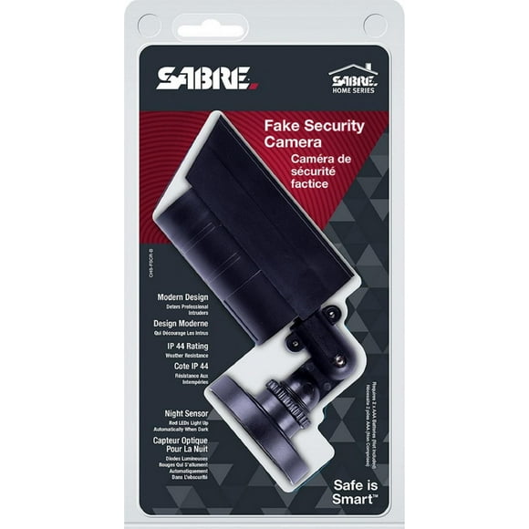 Sabre Fake Security Camera - Black