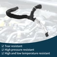 thumbnail image 5 of Unique Bargains Radiator Hose Heater Hose Radiator Outlet Hose Pipe No.84778763 Rubber, 5 of 6