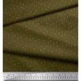 thumbnail image 2 of Soimoi Poly Georgette Fabric Alphabets Shirting Printed Fabric 1 Yard 52 Inch Wide, 2 of 3