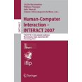 thumbnail image 1 of Pre-Owned Human-Computer Interaction: INTERACT 2007, (Paperback), 1 of 1