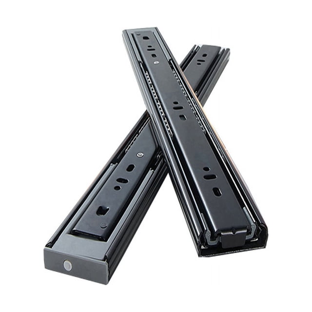 Guías para cajones Guías para cajones de extensión completa de 300 mm Guías para cajones con rodamiento de bolas de alta resistencia Capacidad de carga 45 kg, 1 par Rojo Verde