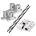 thumbnail image 1 of Horizontal 8mm Dia Linear Motion Ball 200mm Linear Shaft Optical Axis, 1 of 5