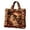 Ghost7, variant on Halloween Quilted Tote Bag, Large Capacity Patchwork Handbag, Trick Or Treat Pumpkin Ghost Patchwork Print Tote For Shopping Storage Fall Holiday Party Decor(Ghost6-14.96")