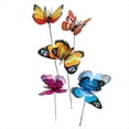 thumbnail image 1 of Mariposas de Colores, Decoración Exterior. Plantas de Jardín Césped Maceta Decoración de Mariposas, 1 of 5