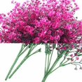 thumbnail image 1 of 12 Lots，Artificial Shrubs Bushes Artificial Flowers，Decorative Flowers，Fuchsia, 1 of 5