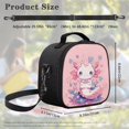 thumbnail image 6 of Yuyamidu Cute Axolotl Lunch Box Kids Multifunctional Insulated Lunch Bag Lightweight Thermal Picnic Cool Bags for School Picnic Travel Hiking Camping, 6 of 6