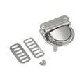 thumbnail image 4 of Accessories DIY Handbag Bag Metal Turn Lock Closure Bag Parts Purse Luggage Hardware Durable Clasp SILVER 3.2X2.6CM STYLE 2, 4 of 8