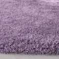 thumbnail image 3 of SAFAVIEH Laguna Neven Solid Shag Area Rug, Lilac, 5'3" x 5'3" Round, 3 of 6