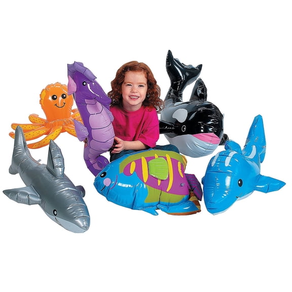 Giant Under The Sea! Inflatables - Toys - 6 Pieces
