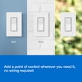 thumbnail image 4 of Kit de montaje en pared Lutron Pico Paddle Remote para Caseta, 4 of 9