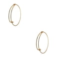 thumbnail image 2 of Qarigey extensible extensible Metal Estilo simple Adorno de mano Romántico Buenos accesorios para mujeres Niñas KC Oro KC oro 2piezas, 2 of 6